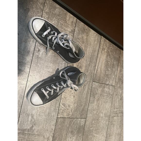 Converse Chuck Taylor All Star Platform High Top Black Gender Kids Size 5 - Picture 2 of 12